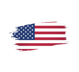 Flag of the United States, vector illustration