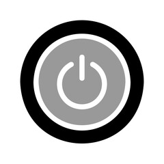 Start Button Monochrome Icon