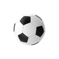 soccer ball isolated on transparent background