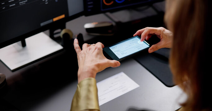 Mobile Photo of Remote Deposit Check