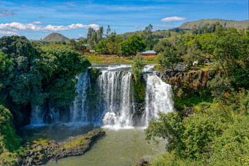 Les chutes de la rivière Lily à Madagascar dans la région Itasy