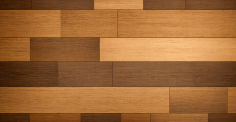 wooden Wall Paneling texture pattern. Closeup of realistic wood surface texture background, top view