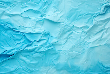 Fine natural cotton silk fabric wallpaper texture pattern background in light pastel cyan blue color tone.
