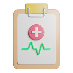 Obraz premium Medical Records Test