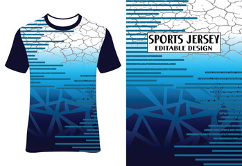Sublimation Sports Jersey Tee Design | Athletic Apparel | Customizable Print | Performance Wear | Digital Art