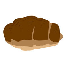 illustration of bread on a transparent background