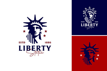 Liberty State Logo is a title that suggests a design asset related to a logo representing liberty and statehood. This asset is suitable for use in various promotional materials, websites
