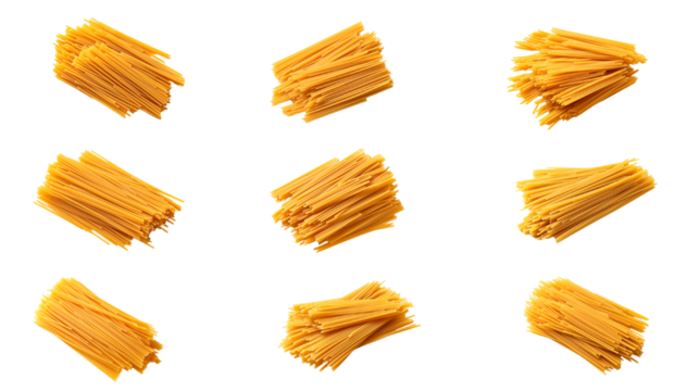Collection of PNG. Spaghetti pasta isolated on a transparent background. - Powered by Adobe
