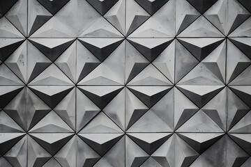 geometric shaped concrete wall texture