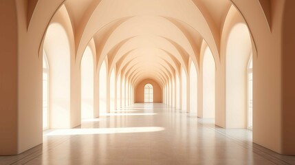 Blur floor and walls background image, in the style of light-filled compositions