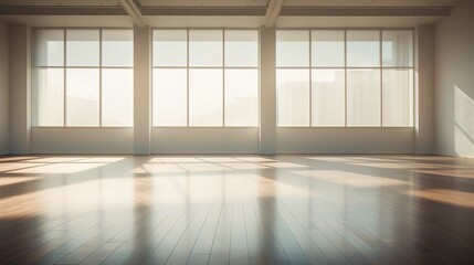 Blurry floor and walls background image, in the style of light-filled compositions