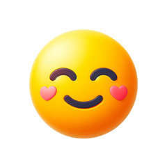 Fototapeta premium shy smiley with a smile