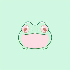 Cute frog