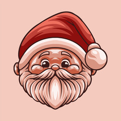 Santa Claus mascot great illustration for your branding business