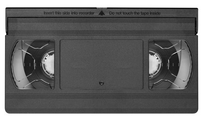 Video tape isolated on a white background