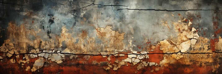 Grunge Texture Dilapidated Wall Red Tone, Banner Image For Website, Background abstract , Desktop Wallpaper