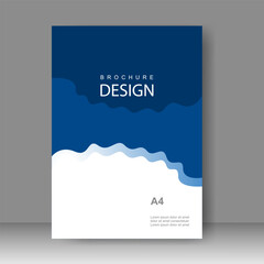 Business Book cover design modern. Annual report. Brochure template, catalog. Simple Flyer promotion. magazine. Vector illustration