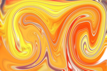 Blurry liquifies the pattern with red, yellow, and orange graphics color. Psychedelic texture.