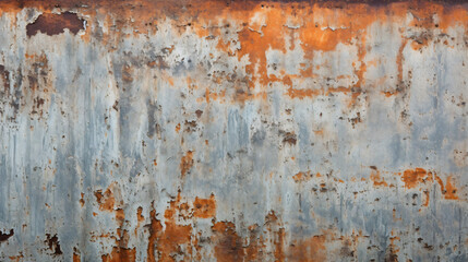 Old zinc surface background The rust on the surface