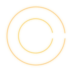 logo circle, frame