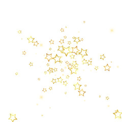 Christmas stars vector overlay.