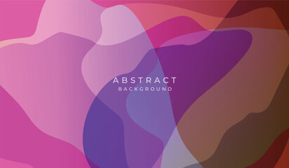 Abstract wave gradient background vector template.