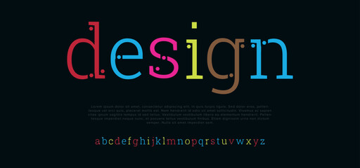 Fototapeta na wymiar Design Crypto colorful stylish small alphabet letter logo design.