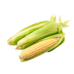 corns isolated on transparent background,transparency 