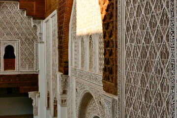 Madrasa di Ben Youssef, Medina di Marrakech. Marocco