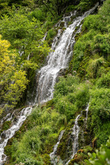 Kuzalan waterfall. Kuzalan Waterfall located in Giresun Turkey is a touristic place. Türkiye tourist places