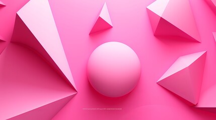 Modern pink Abstract background Generative AI content