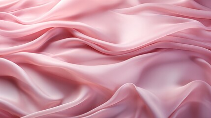 Elegant deep pink silk background. Luxurious wedding concept. Generative AI