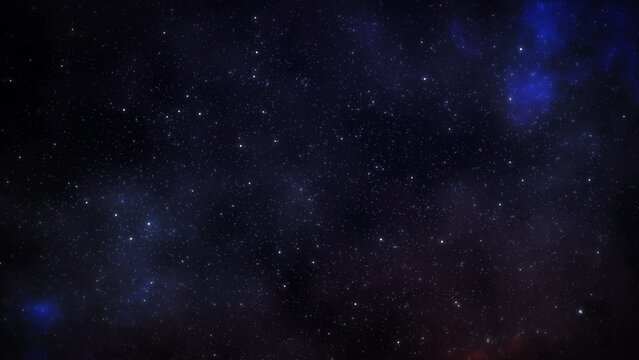 Stars Flying Through Space Background (customizable)