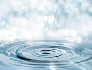 water background for cosmetics product