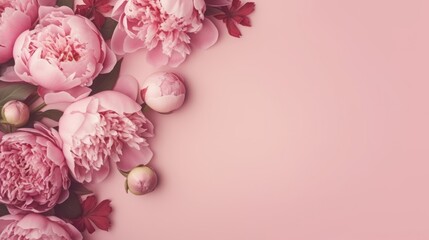 floral background with place for text