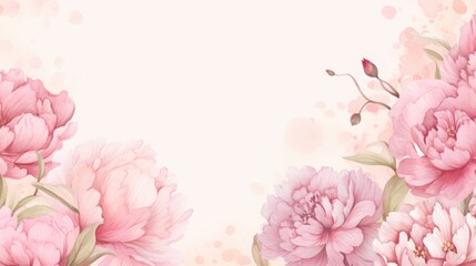 floral background with place for text