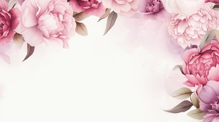 floral background with place for text