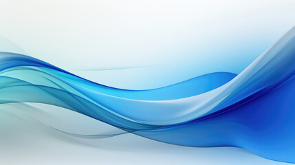 Obraz premium Vibrant Blue Gradient Unleashing Artistic Creativity