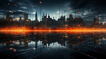 A Digital Artwork Illustrating The Concept , Background For Banner, HD