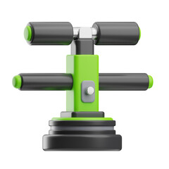 Gym equipment Gym sit up 3d illustration