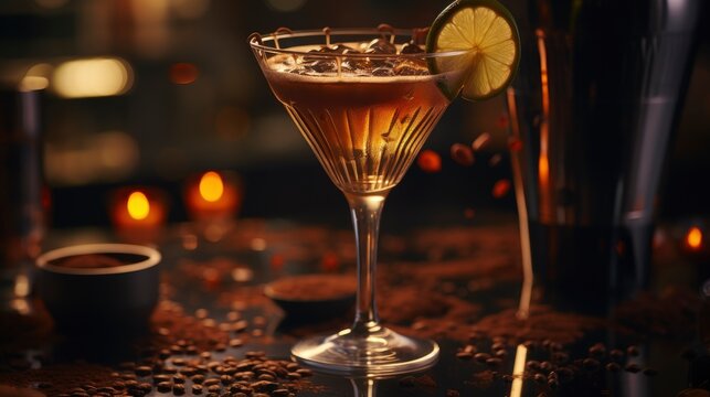 A Bartender Pouring A Rich And Velvety Chocolate , Background For Banner, HD