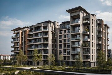 Urban Modernity with High-Rise Buildings