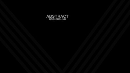 Dark deep black dynamic abstract vector background with diagonal lines. Modern creative halftone premium gradient. cover of business presentation banner for sale event night party. vector illustration