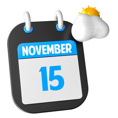 icon calendar 3D day 