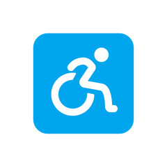 Wheelchair symbol