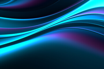 Obraz premium Beautiful vivid colors abstract technology futuristic background wallpaper