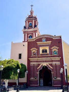 Templo de Santa Mar&iacute;a Tonantzintla bei Puebla (Mexiko)