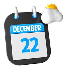 icon calendar 3D day 