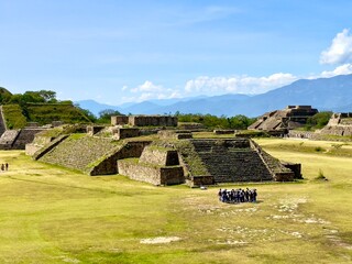Monte Albán in Oaxaca (Mexiko)