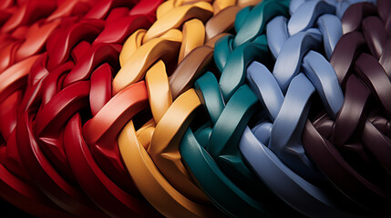 Fototapeta na wymiar background of ribbons